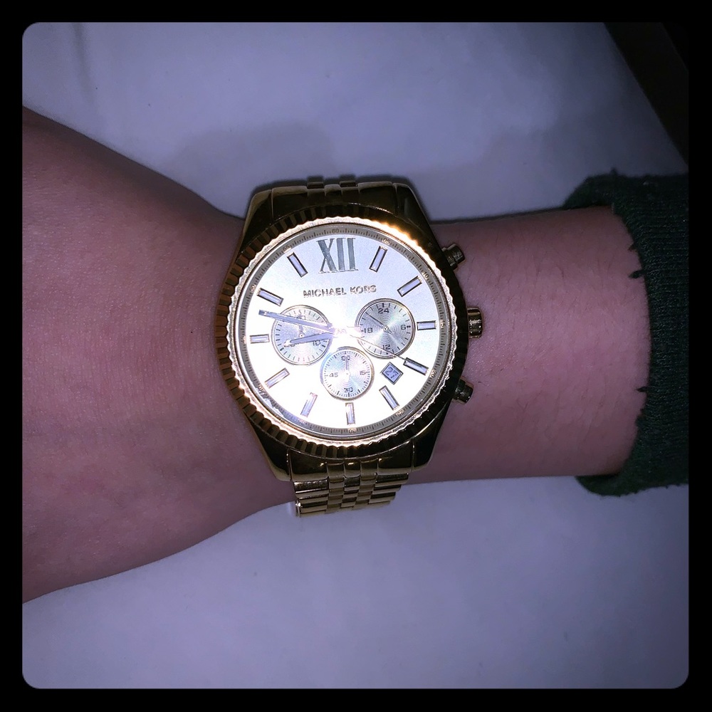 Gold Michael Kors Watch